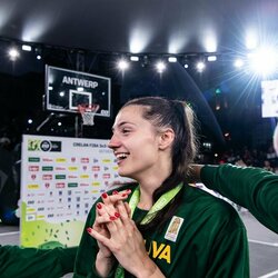 Marijaus Užupio ir Martynos Petrėnaitės piršlybos | FIBA nuotr. 2