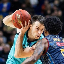 „Wolves“ – „Umana Reyer“ rungtynių akimirka l Irmanto Gelūno/BNS Foto nuotr. 1