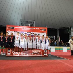 Lietuvos jaunių 3x3 krepšinio rinktinė Europos čempionate | FIBA nuotr. 5