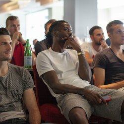 UEFA Čempionų lygos burtų traukimo ceremonijos stebėjimas Marijampolėje | Vytauto Kuralavičiaus nuotr. 5