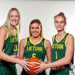 Lietuvos moterų krepšinio rinktinės fotosesija | Fotodiena nuotr. 4