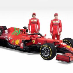 „Ferrari SF21“ bolidas | Instagram.com nuotr 3