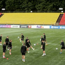 Treniruotės prieš Lietuvos ir Šiaurės Airijos rinktinių rungtynes | Žygimanto Gedvilos / BNS foto nuotr. 5