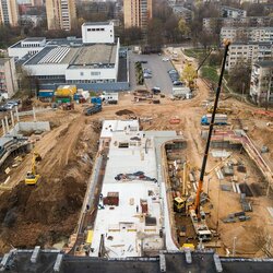 Kauno ledo arenos statybos | Organizatorių nuotr. 2