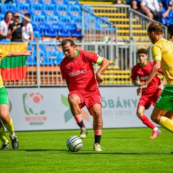 2022 m. Socca pasaulio čempionato C grupės rungtynių akimirka: Lietuva 9 - 0 Marokas | Organizatorių nuotr. 1