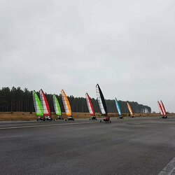 Lietuvos Blokart vėjaračių čempionatas | Organizatorių nuotr. 1