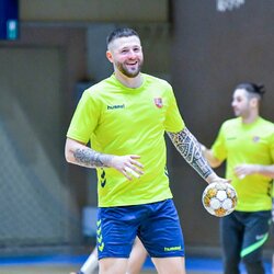 Lietuvos rankinio rinktinės treniruotė | rankinis.lt nuotr. 4