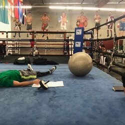 Egidijus Kavaliauskas ir Donatas Januševičius treniruotėje | asmeninio archyvo nuotr. 4