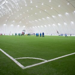 Naujasis futbolo maniežas Kaune Mariaus Vizbaro / BNS foto nuotr. 3