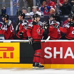 Kanada – JAV rungtynių akimirka | IIHF nuotr. 1