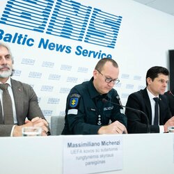 LFF spaudos konferencija | Žygimanto Gedvilos / BNS foto nuotr. 5