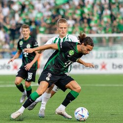 „Žalgiris“ – „Ferencvaros“ rungtynių akimirka | Luko Balandžio / BNS foto nuotr. 4