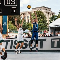 Lietuvių ir ukrainiečių rungtynės | FIBA nuotr. 1