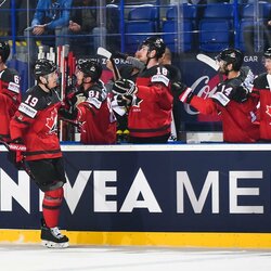 Kanada – JAV rungtynių akimirka | IIHF nuotr. 4