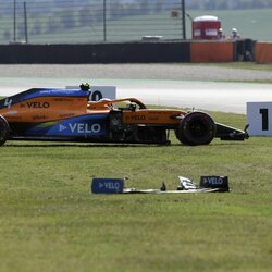 18. Lando Norrisas („McLaren“) – 360 tūkst. Brangiausi remonto darbai: trys priekiniai sparnai. | „Scanpix“ ir instagram.com nuotr. 3