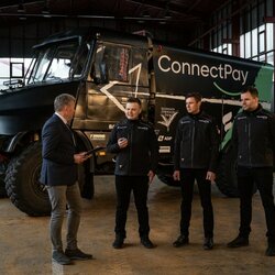 Dakaro lenktynėse – pirmasis lietuviškas ekipažas sunkvežimių įskaitoje | Organizatorių nuotr. 5