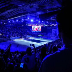 Slovakų ir lenkų rungtynės | Matt Zambonin/HHOF-IIHF nuotr. 6