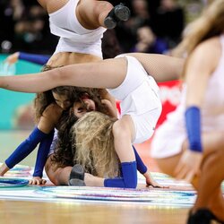 „Žalgirio“ šokėjos rungtynėse su „Barcelona“ | Eriko Ovčarenko / BNS foto nuotr. 3