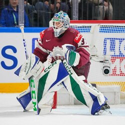 Latvija – Slovėnija rungtynių akimirka | IIHF nuotr. 4