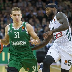 „Žalgirio“ ir „Panathinaikos“ rungtynės | Roko Lukoševičiaus/BNS Foto nuotr. 5