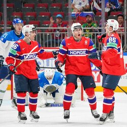 Norvegija – Kazachstanas rungtynių akimirka | IIHF nuotr. 5