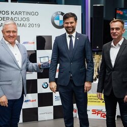 Sostinėje apdovanti „BMW Lietuvos kartingo čempionato“ nugalėtojai | Organizatorių nuotr. 6