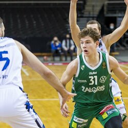 „Žalgirio“ ir „Neptūno“ rungtynės | Roko Lukoševičiaus/BNS Foto nuotr. 5