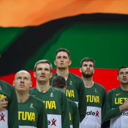 Lietuvių ir čekų rungtynės | Roko Lukoševičiaus/BNS Foto nuotr. 2