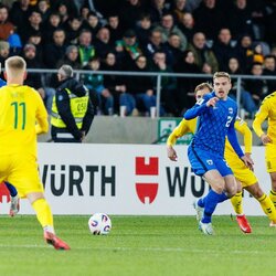 Lietuva – Suomija rungtynių akimirka | Eriko Ovčarenko / BNS foto nuotr. 1