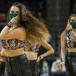 „Žalgirio“ šokėjos rungtynėse su „Juventus“ | Roko Lukoševičiaus/BNS Foto nuotr. 4