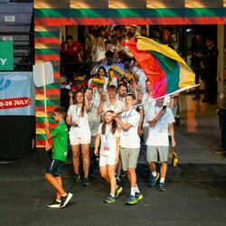 Europos jaunimo vasaros olimpinio festivalio atidarymo ceremonija | R.Snarskio nuotr. 1