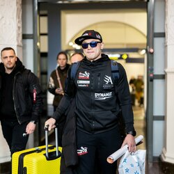 Sergejaus Maslobojevo pasitikimas | Luko Balandžio / BNS foto nuotr. 4