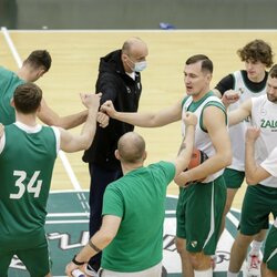 „Žalgirio“ treniruotė su J.Zdovcu | Teodoro Biliūno / BNS foto nuotr. 1