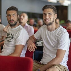 UEFA Čempionų lygos burtų traukimo ceremonijos stebėjimas Marijampolėje | Vytauto Kuralavičiaus nuotr. 3