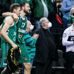 „Žalgirio“ džiaugsmas | Eriko Ovčarenko / BNS foto nuotr. 1