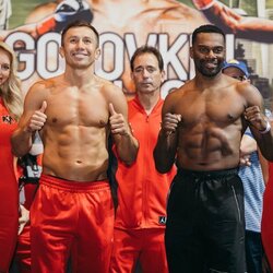 Genadijus Golovkinas ir Steve'as Rollsas | Organizatorių nuotr. 4