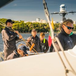 Lietuvos „Ambersail 2“ įgulos rankose – bekompromisė pergalė prieš identišką konkurentų jachtą | G.Neniškio nuotr. 2