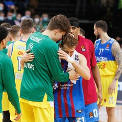 „Žalgiris“ – „Barcelona“ rungtynių akimirka | Eriko Ovčarenko / BNS foto nuotr. 4