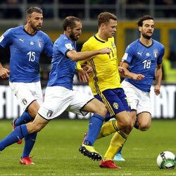 Pasaulio čempionato atranka: Italija - Švedija (2017.11.13) | Scanpix nuotr. 6