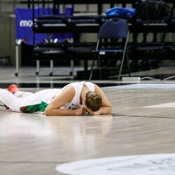 Justės Jocytės trauma | Eriko Ovčarenko / BNS foto nuotr. 1