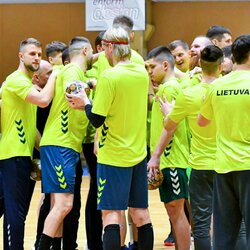 Lietuvos rankinio rinktinės treniruotė | rankinis.lt nuotr. 2