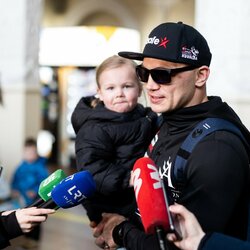 Sergejaus Maslobojevo pasitikimas | Luko Balandžio / BNS foto nuotr. 3