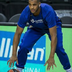 „Žalgirio“ ir „Barcelonos“ apšilimas | Roko Lukoševičiaus/BNS Foto nuotr. 3