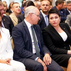 Lietuvos Respublikos Prezidentas G.Nausėda apdovanojo mokyklų žaidynių nugalėtojus | Elvio Žaldario nuotr. 5