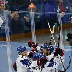 Suomijos ir Pietų Korėjos rinktinių rungtynės | Scanpix nuotr. 5