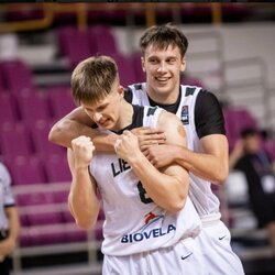 Lietuva – Prancūzija rungtynių akimirka  | Allos Fedorčenko ir Manto Stankevičiaus nuotr. 2