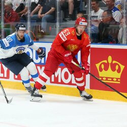 Suomių ir rusų rungtynės | IIHF nuotr. 1