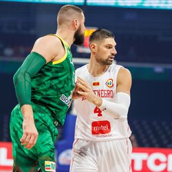 Valančiūnas ir Vučevičius | BNS nuotr. 4