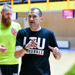 Lietuvos rankinio rinktinės treniruotė | rankinis.lt nuotr. 5