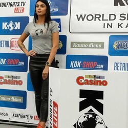 „KOK World Series 2019 in Kaunas“ turnyro kovotojų svėrimai | Sportas.lt/Tito Pacausko nuotr. 5